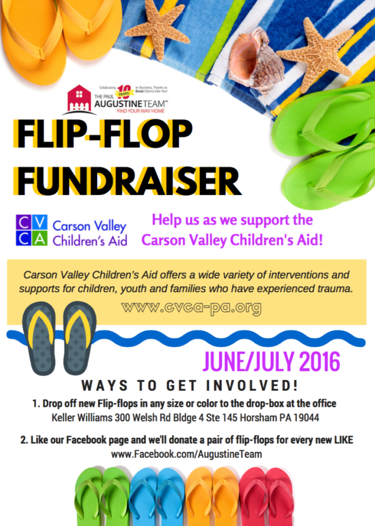 We had so much fun collecting flip flops for the Carson Valley Children's Aid!